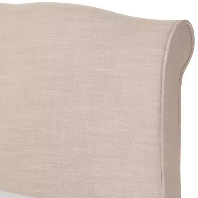 Best Kirklands Home Beige Classic French Queen Platform Bed Tan