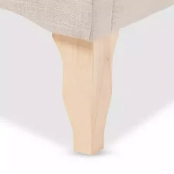 Best Kirklands Home Beige Classic French Queen Platform Bed Tan