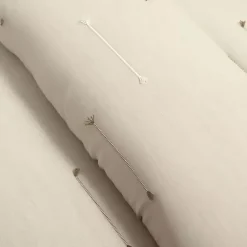 Clearance Kirklands Home Beige Clip Jacquard 3-pc. Full/Queen Comforter Set Tan