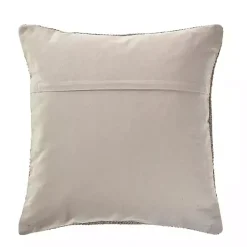 Outlet Kirklands Home Beige Criss Cross Accent Pillow Brown
