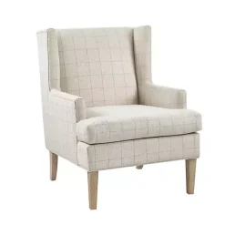 Discount Kirklands Home Beige Decker Martha Stewart Accent Chair Brown