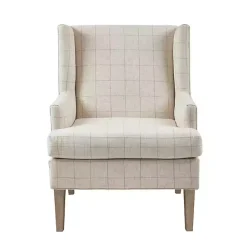 Discount Kirklands Home Beige Decker Martha Stewart Accent Chair Brown