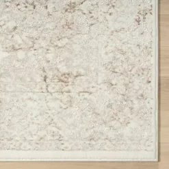 Best Kirklands Home Beige Faded Damask Area Rug, 5x7 Tan