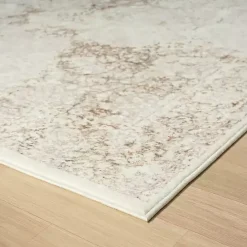 Best Kirklands Home Beige Faded Damask Area Rug, 5x7 Tan