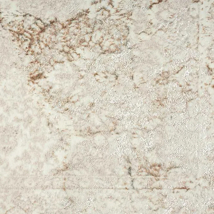 Best Kirklands Home Beige Faded Damask Area Rug, 5x7 Tan