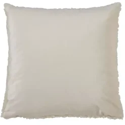 Best Kirklands Home Beige Sherpa Pillow Ivory