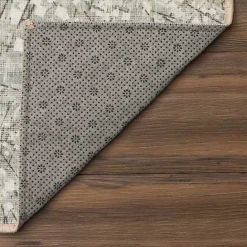 Best Kirklands Home Beige Sotho Washable Area Rug, 5x7 Tan