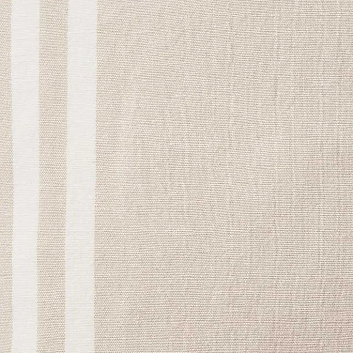 Best Kirklands Home Beige Striped Linen Throw Pillow