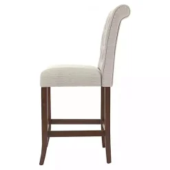 Discount Kirklands Home Beige Tufted Landon Counter Stools, Set of 2 Tan