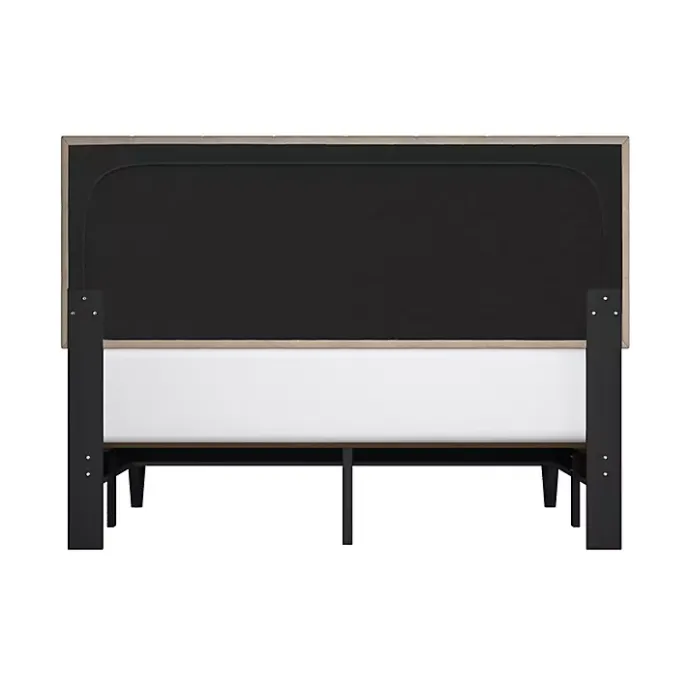 Online Kirklands Home Beige Tufted Low Profile Platform Queen Bed Tan