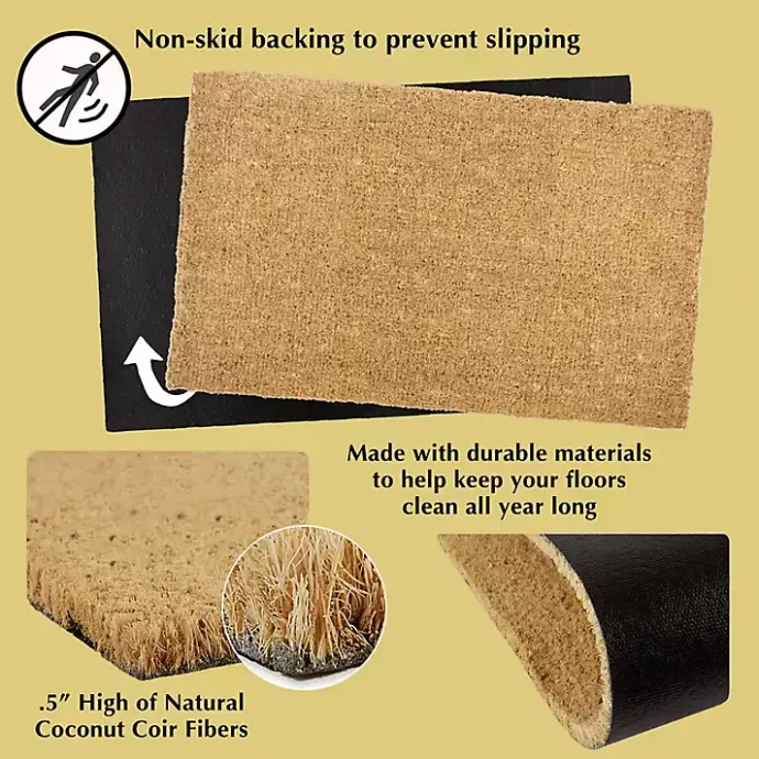 Sale Kirklands Home Believe Santa Doormat