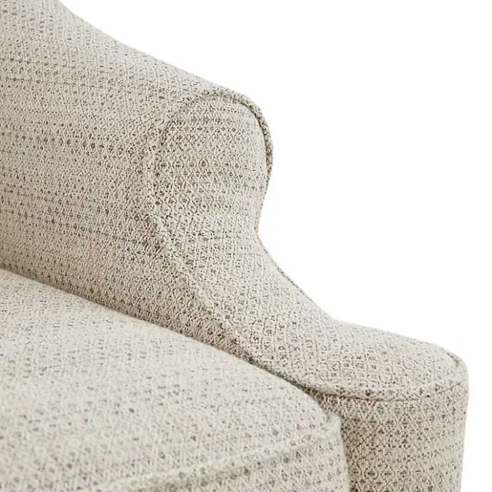 Best Kirklands Home Benton Swivel Glider Accent Chair Tan