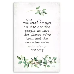 Best Kirklands Home Best Things in Life Canvas Art Print, 24x36 in.