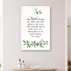 Best Kirklands Home Best Things in Life Canvas Art Print, 24x36 in.