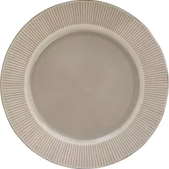 Kirklands Home Betsy Taupe Ribbed 16-pc. Dinnerware Set Tan