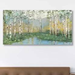 New Kirklands Home Birch River Giclee Canvas Art Print