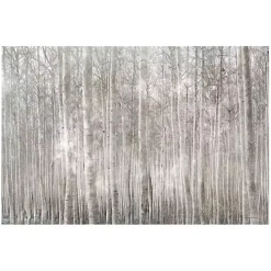 Discount Kirklands Home Birch Trees Canvas Art Print Gray