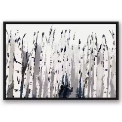 Best Kirklands Home Birch Trees Floating Framed Wall Art