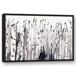 Best Kirklands Home Birch Trees Floating Framed Wall Art