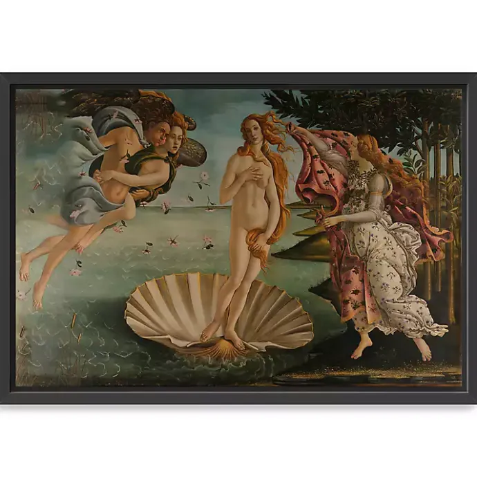 Best Kirklands Home Birth of Venus Framed Canvas Art Print, 36x28 in. Multi