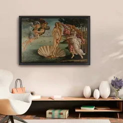 Best Kirklands Home Birth of Venus Framed Canvas Art Print, 36x28 in. Multi