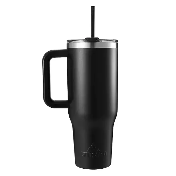 Online Kirklands Home 40 oz. Insulated Travel Tumbler Black