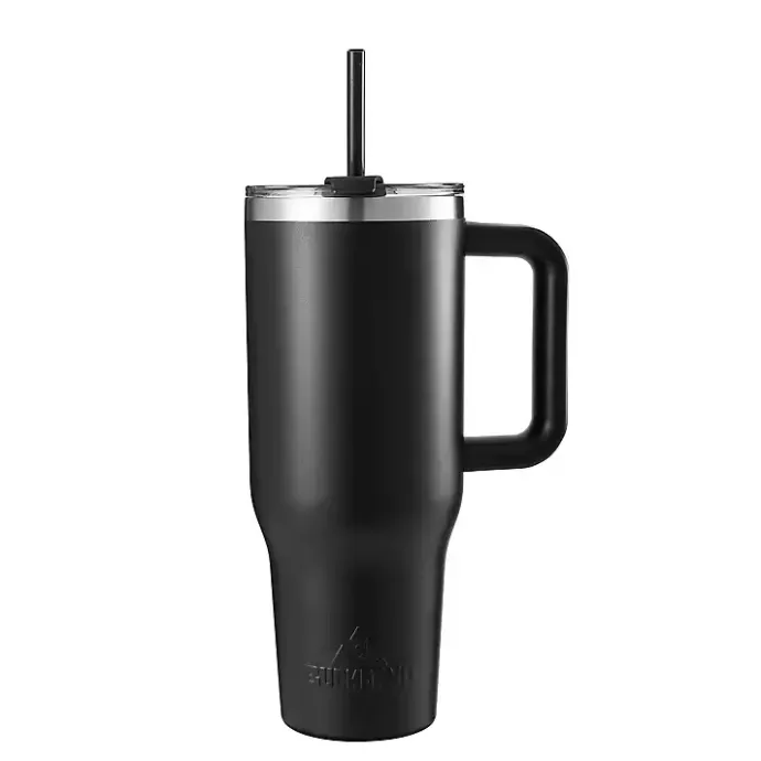 Online Kirklands Home 40 oz. Insulated Travel Tumbler Black