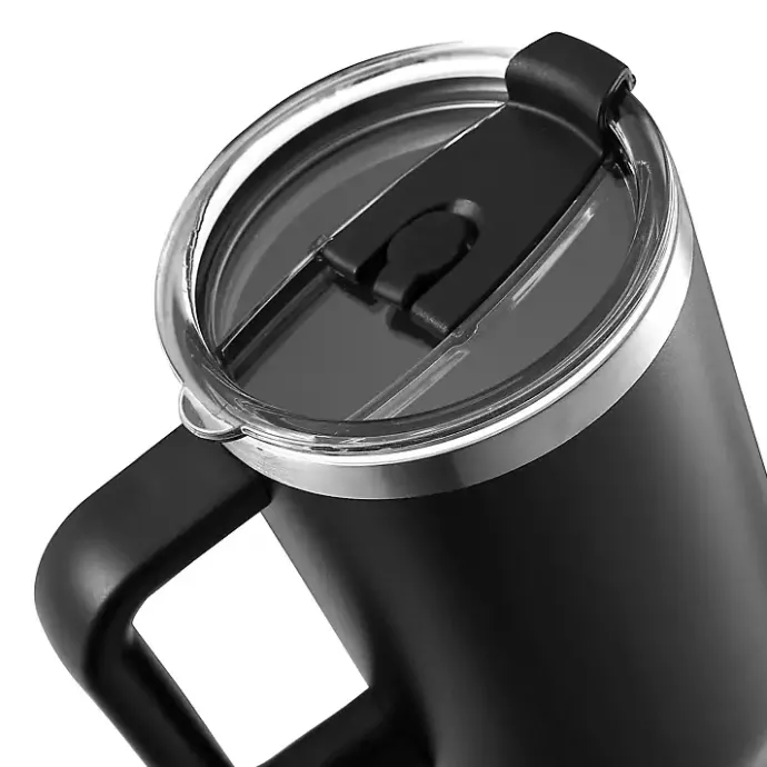 Online Kirklands Home 40 oz. Insulated Travel Tumbler Black