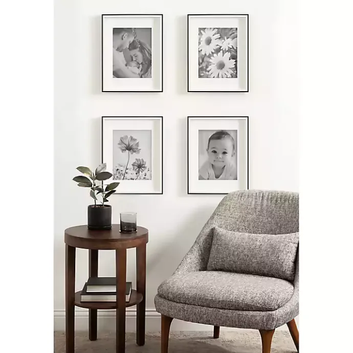 Clearance Kirklands Home Black & White Gibson 4-pc. Gallery Wall Frame Set