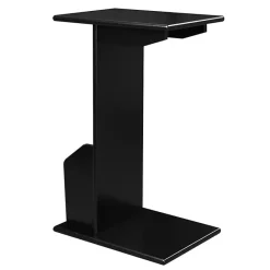 Online Kirklands Home Accent Table with Magazine Holder Black