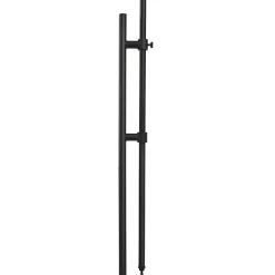 Discount Kirklands Home Adjustable Height Pharmacy Floor Lamp Black