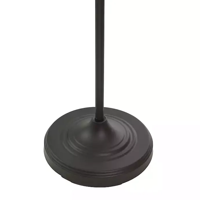 Discount Kirklands Home Adjustable Height Pharmacy Floor Lamp Black