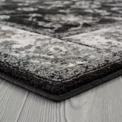 Best Kirklands Home Black Alex Area Rug, 5x7