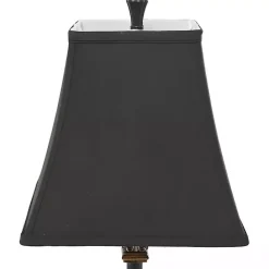 Hot Kirklands Home and Gold Fleur De Lis Buffet Lamp Black