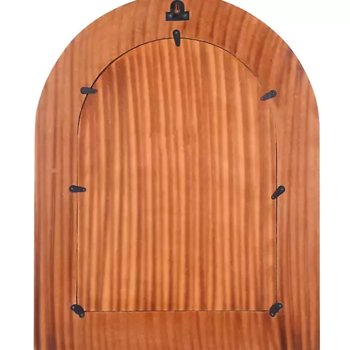 Best Kirklands Home Black and White Checkered Arch Wall Mirror