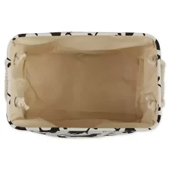 Hot Kirklands Home Black and White Dog Rectangular Pet Bin