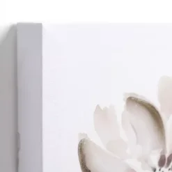 Online Kirklands Home Black and White Flower I Canvas Art Print