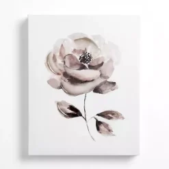 Outlet Kirklands Home Black and White Flower II Canvas Art Print