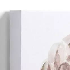 Outlet Kirklands Home Black and White Flower II Canvas Art Print