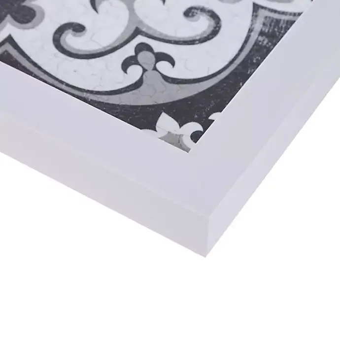 Best Kirklands Home Black and White Tile Framed Art Prints, Set of 3