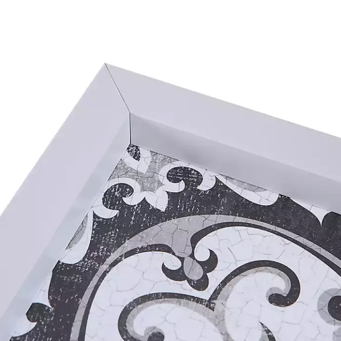 Best Kirklands Home Black and White Tile Framed Art Prints, Set of 3