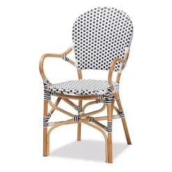 Clearance Kirklands Home Black and White Woven 5-pc. Dining Set