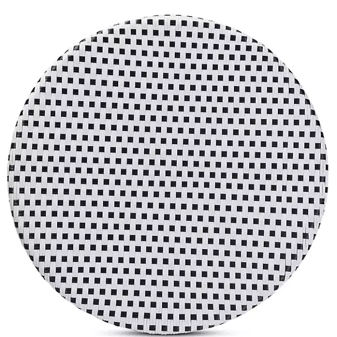 Clearance Kirklands Home Black and White Woven 5-pc. Dining Set