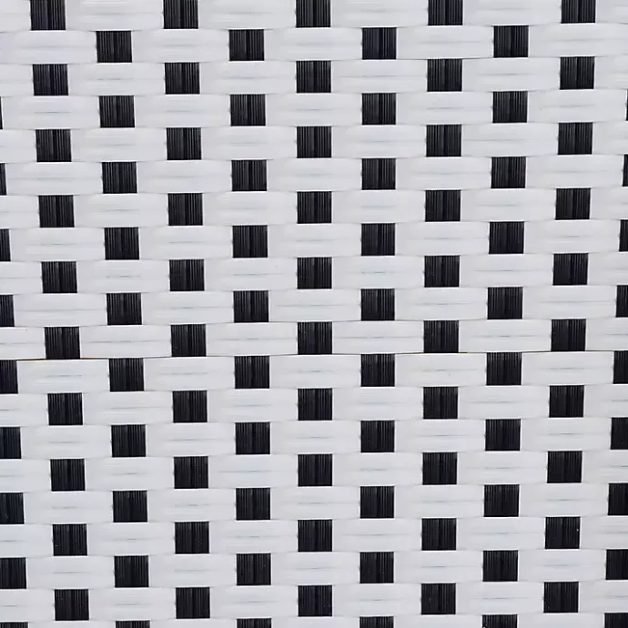 Clearance Kirklands Home Black and White Woven 5-pc. Dining Set