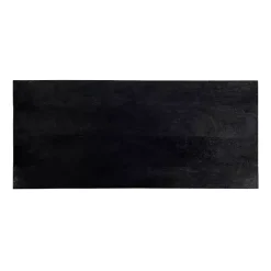 Sale Kirklands Home Arch Cane and Wood Cabinet Black