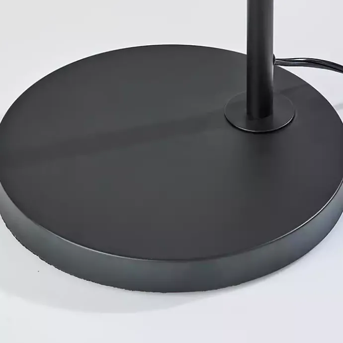 Discount Kirklands Home Arched Rope Lampshade Floor Lamp Black