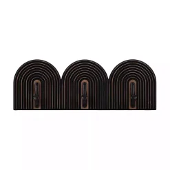 Outlet Kirklands Home Black Arched Wall Hooks