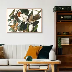 Clearance Kirklands Home Black Billed Cuckoo Framed Canvas Art Print Multi