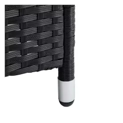 Best Kirklands Home Black Box Wicker 4-pc. Outdoor Living Set