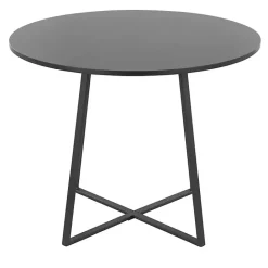 Best Kirklands Home Canary Cosmo Round Dining Table Black